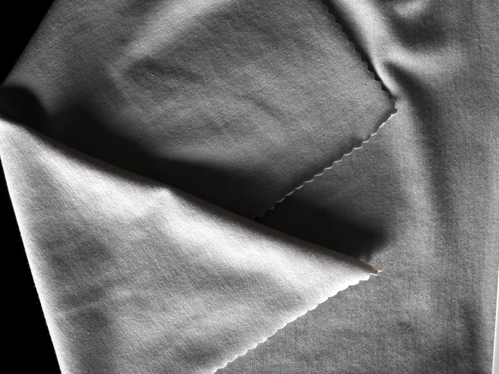 Marine-Recycled Fiber Wool-Spandex Jersey Knit