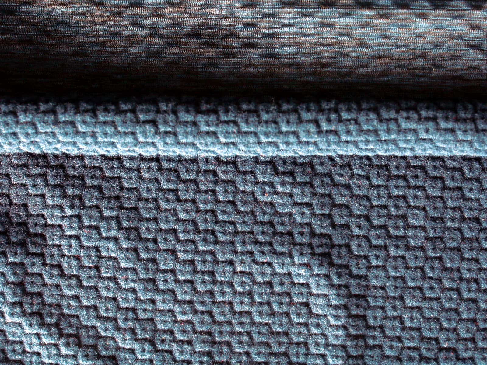 Marine-Recycled Fiber Jacquard Polar Fleece