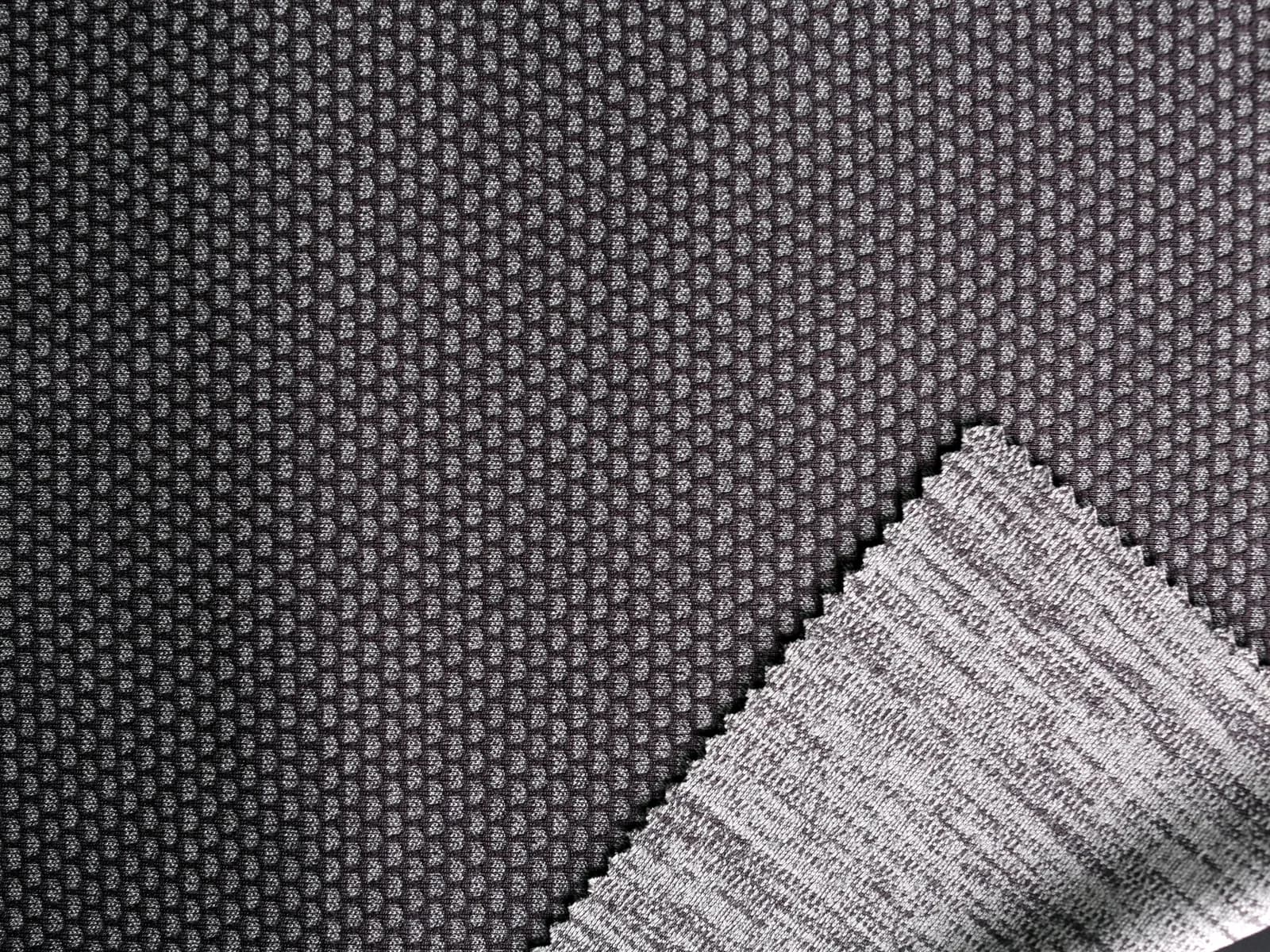 Polyester Honeycomb Jacquard Knit